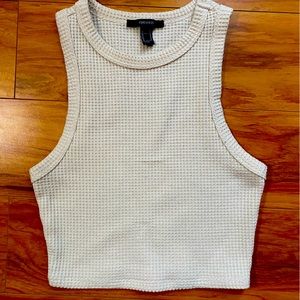 Cream tank top